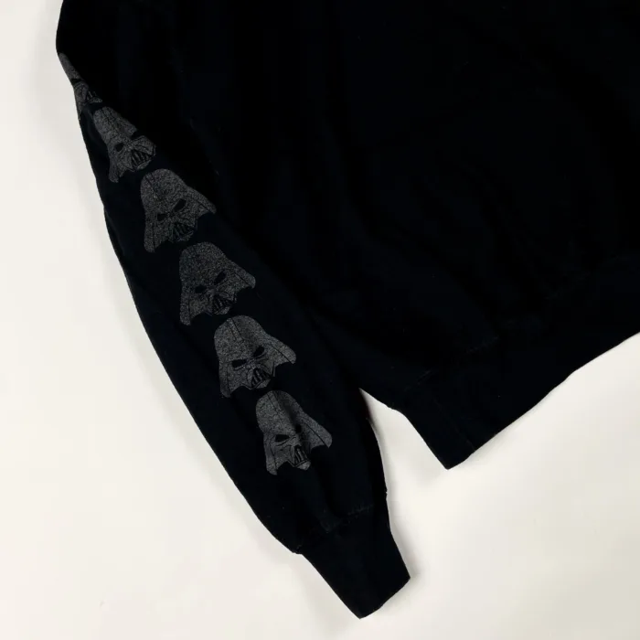 Star Wars hoodie boxy bluza z dużymi nadrukami retro (S) - obrazek 3