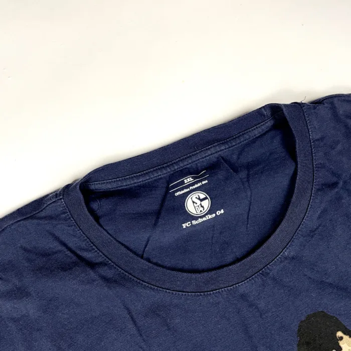 FC Schalke 04 El Señor navy T-shirt koszulka z dużym nadrukiem (L/XL) - obrazek 4