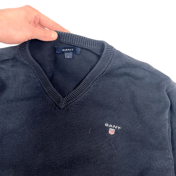 Gant navy sweter (M/L) - obrazek 2