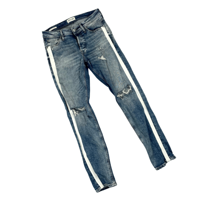 Jack & Jones distressed denim spodnie jeansowe (M)