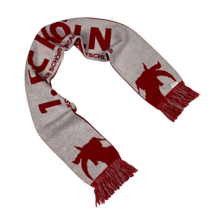F.C. Koln szalik piłkarski 1991 90s vintage - obrazek 2
