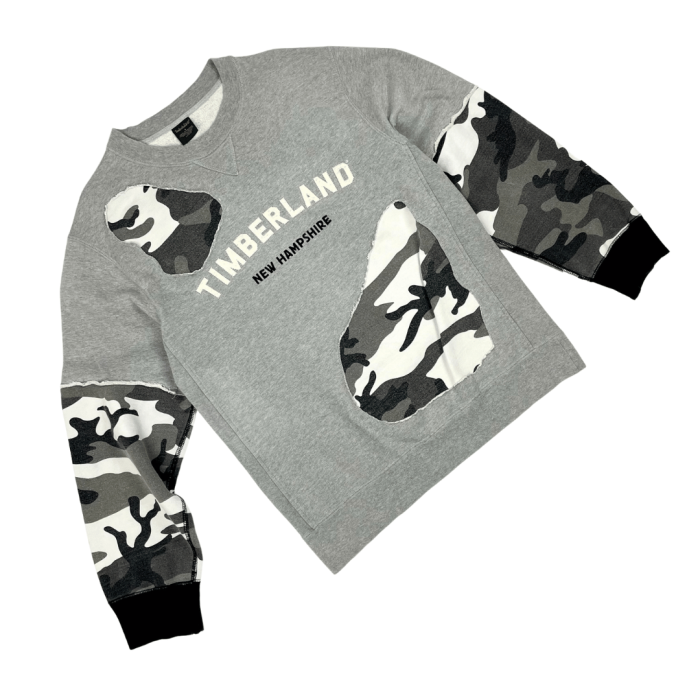 Timberland camoflague crewneck bluza z moro motywem (M)