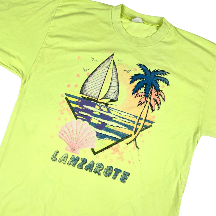 Vintage T-shirt Lanzarote (M) - obrazek 2