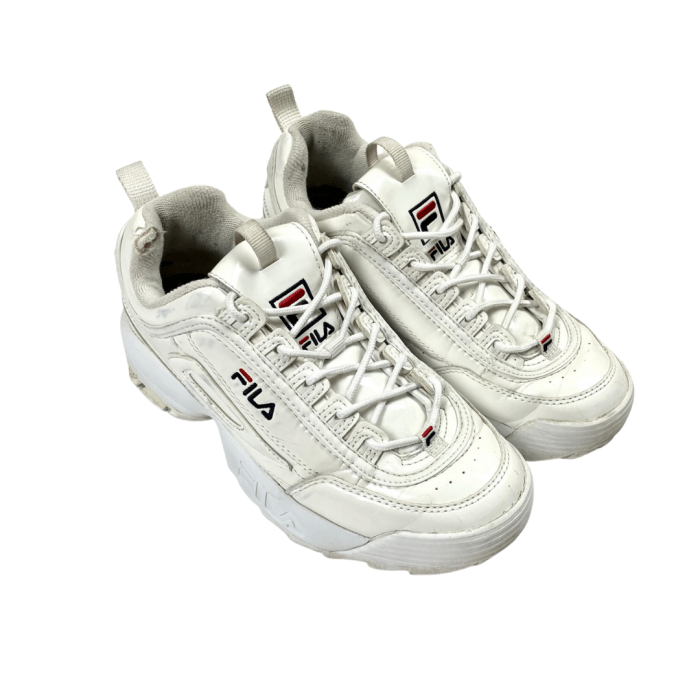 Fila Disruptor all white buty sneakersy (39)