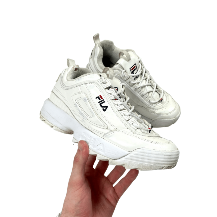 Fila Disruptor all white buty sneakersy (39) - obrazek 3