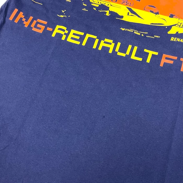 Renault F1 Team ING T-shirt koszulka racing y2k (L) - obrazek 6