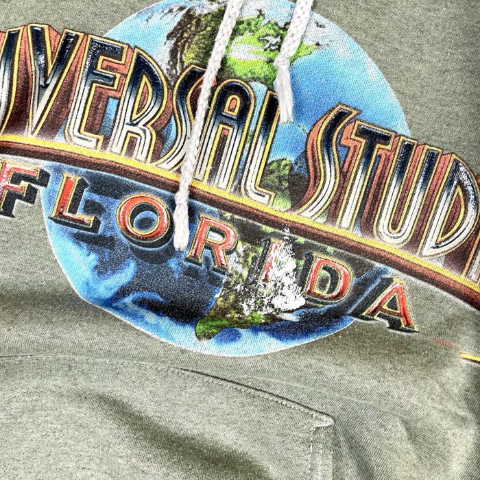 Universal Studios Florida distressed hoodie (M) - obrazek 3