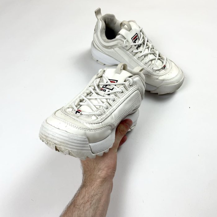 Fila Disruptor all white buty sneakersy (39) - obrazek 8