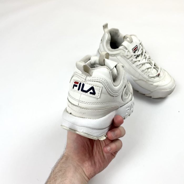 Fila Disruptor all white buty sneakersy (39) - obrazek 9