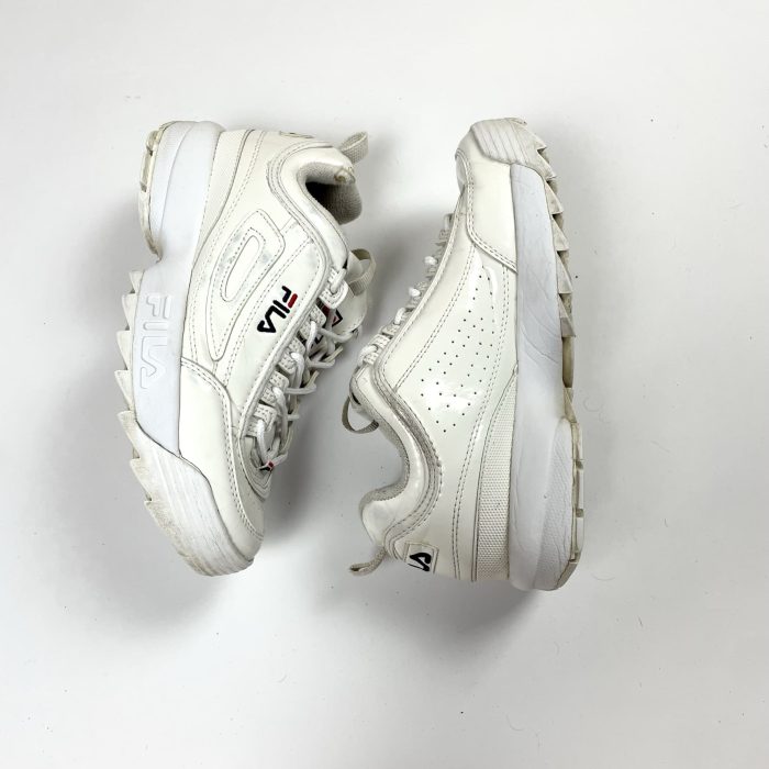 Fila Disruptor all white buty sneakersy (39) - obrazek 6