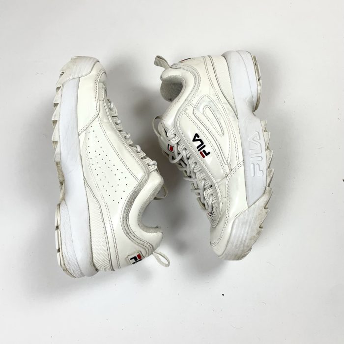 Fila Disruptor all white buty sneakersy (39) - obrazek 5