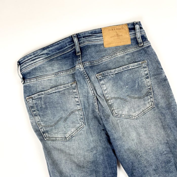 Jack & Jones distressed denim spodnie jeansowe (M) - obrazek 5