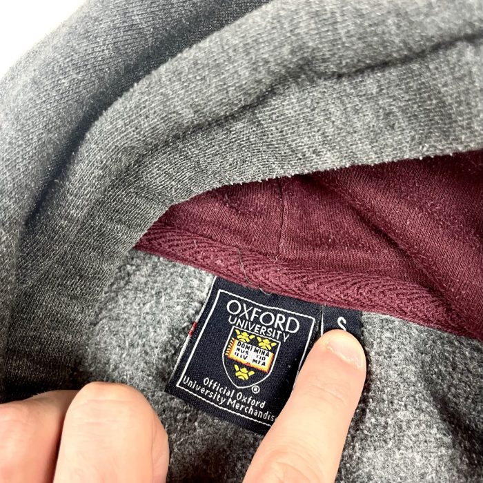 Oxford University hoodie 90s (S/M) - obrazek 3