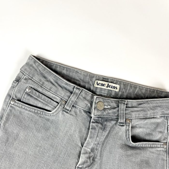 Acne Studios długie szare jeansy (S/M) - obrazek 3