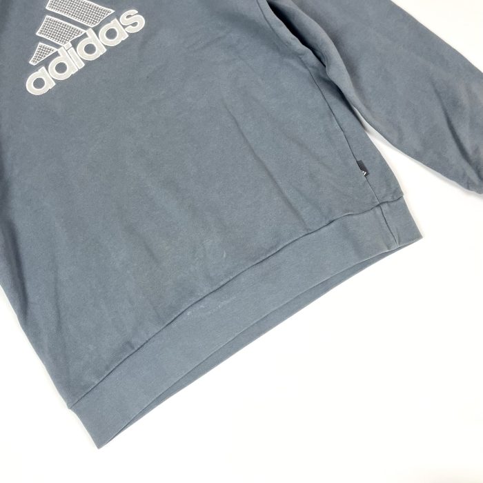 Vintage y2k Adidas spellout crewneck babyblue bluza (S/M) - obrazek 4