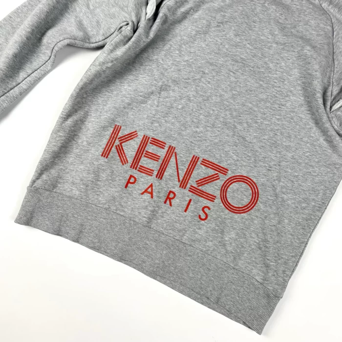 Kenzo Paris kid crewneck bluza z nadrukiem na plecach (S) - obrazek 3