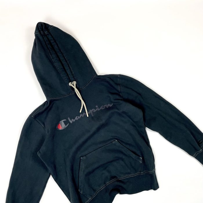 Champion hoodie bluza z kapturem z dużym nadrukiem (S) - obrazek 3