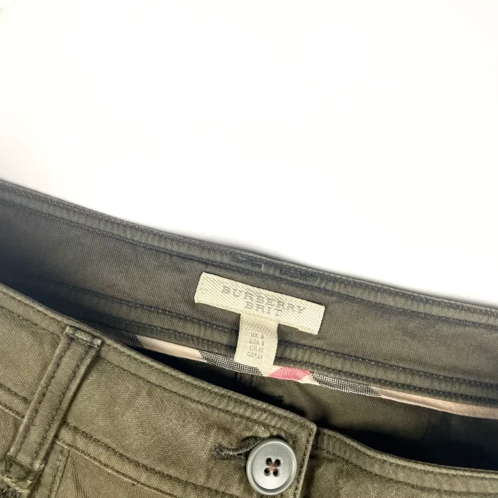 Burberry Brit damski brązowy denim spodnie jeansowe (S/M) - obrazek 4