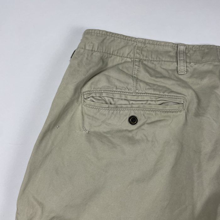 Scotch & Soda vintage beżowe cargo spodnie jeansowe 90s 80s y2k (L) - obrazek 7