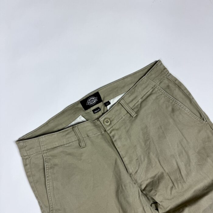 Dickies spodnie brązowe garniturowe materiałowe streetwear y2k (33x34) - obrazek 3