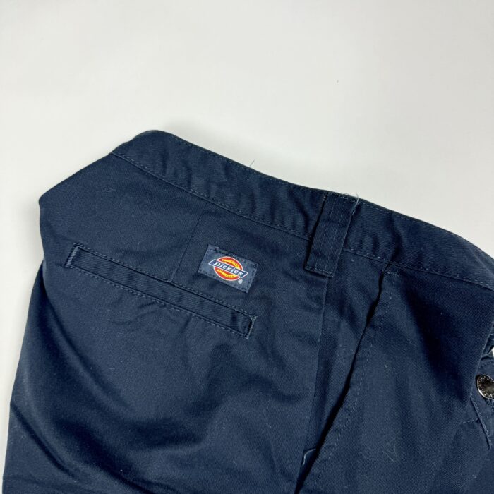 Dickies navy granatowe spodnie garniturowe materiałowe streetwear 90s y2k (30x32) - obrazek 4