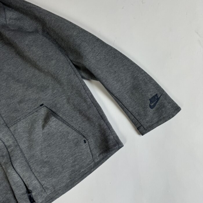 Nike Tech Fleece zip szara bluza na zamek streetwear (L) - obrazek 3