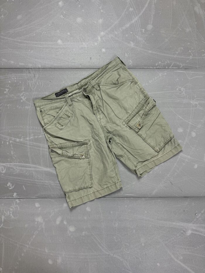 Vintage cargo khaki szorty (L)