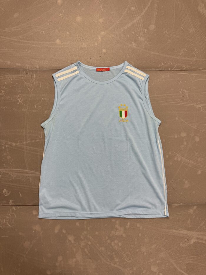 Vintage Italia babyblue tank top koszulka (M/L)