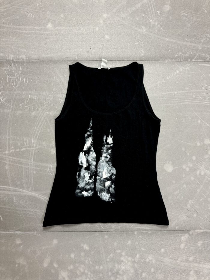 GOD Sample czarny tank top koszulka custom (S/M)