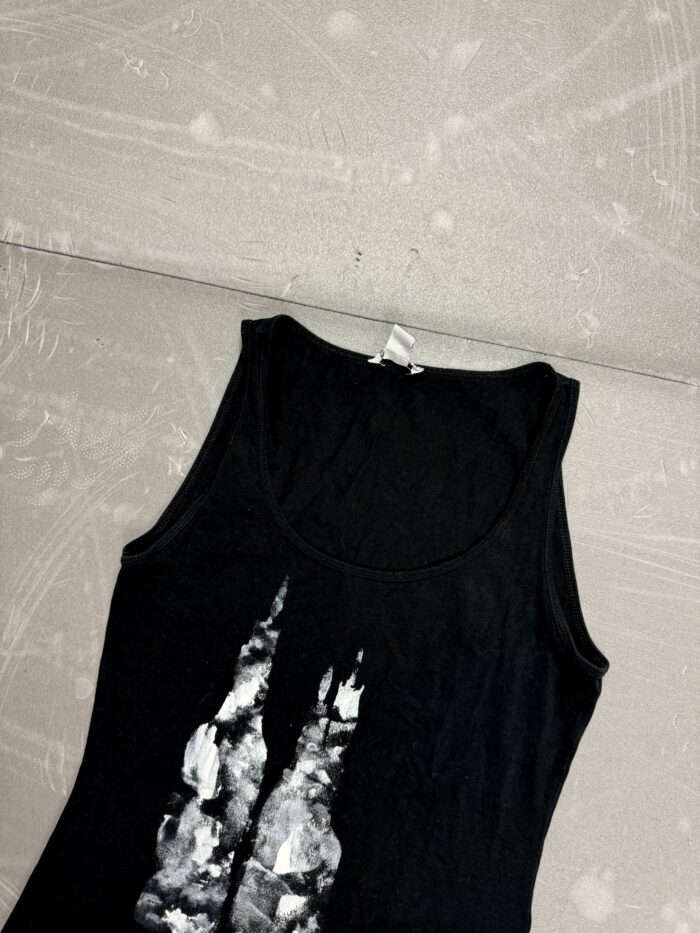 GOD Sample czarny tank top koszulka custom (S/M) - obrazek 4