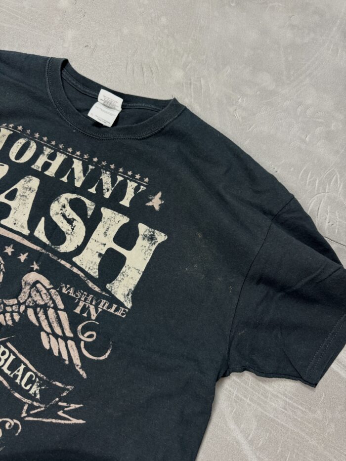 Vintage Johnny Cash T-shirt y2k (L) - obrazek 4