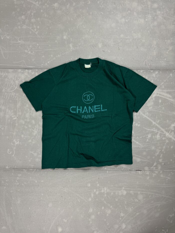 Chanel Paris bootleg spellout T-shirt (S/M)