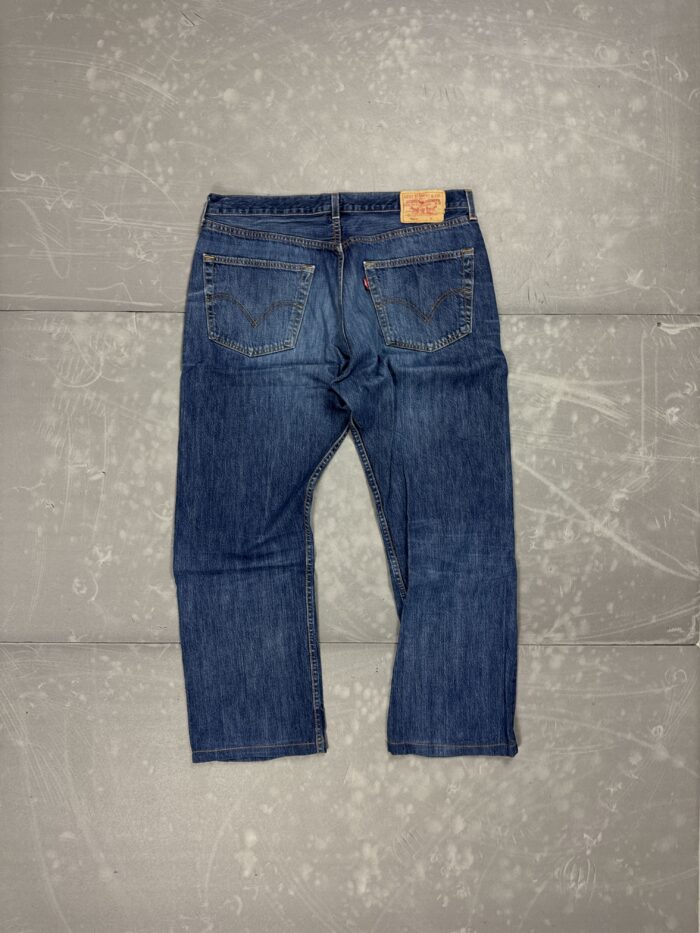 Levi's 501 denim spodnie jeansowe washed (33x32) - obrazek 2