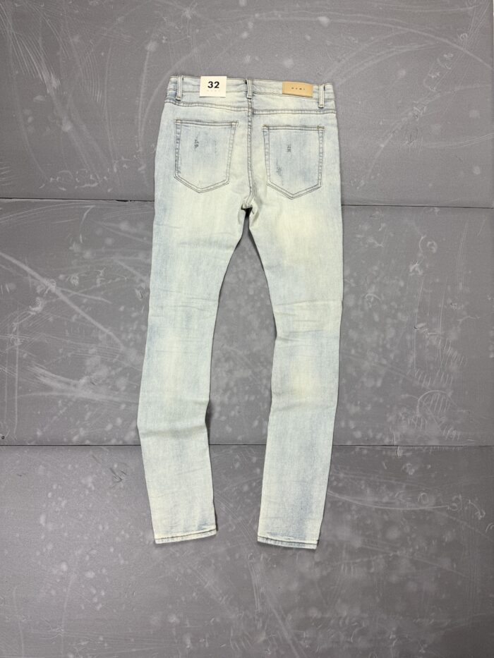 MNML distressed denim spodnie jeasnowe (32) - obrazek 2