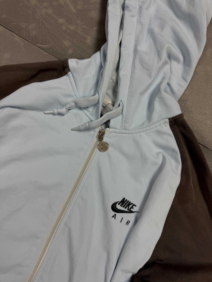 Vintage Nike zip hoodie bluza boxy y2k (M/L) - obrazek 3