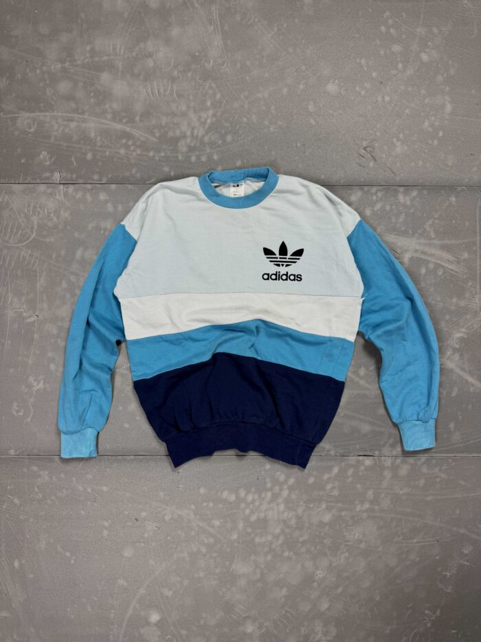 Vintage 90s Adidas crewneck bluza boxy (S/M)