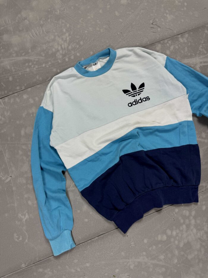 Vintage 90s Adidas crewneck bluza boxy (S/M) - obrazek 3