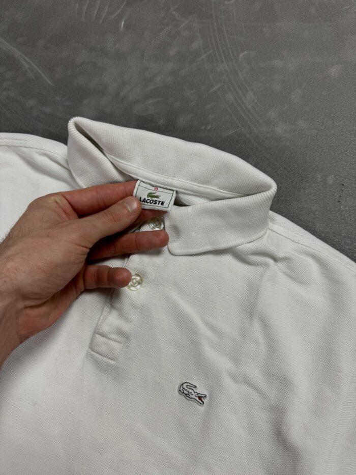 Vintage 90s Lacoste polo T-shirt (S) - obrazek 3