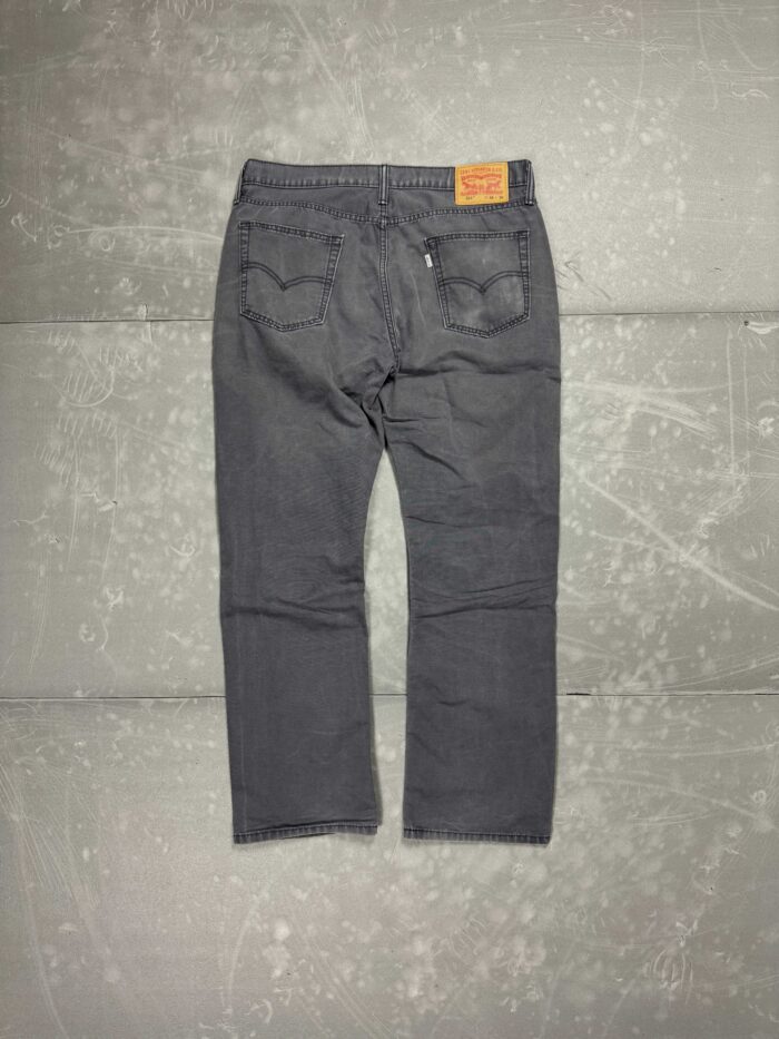 Levi's 514 spodnie jeansowe denim washed (34x30) - obrazek 2