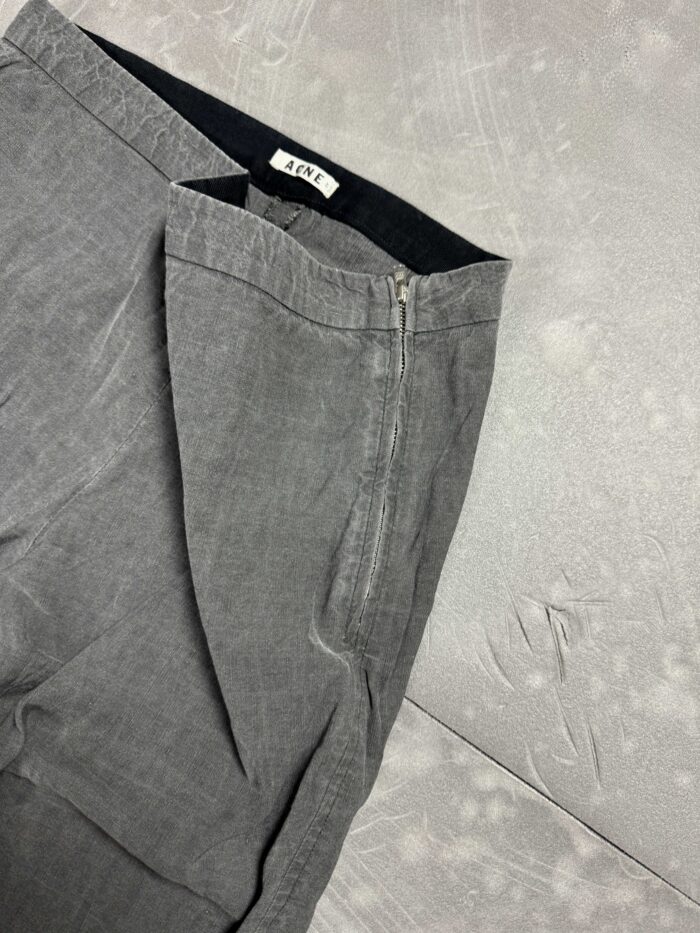 Acne SS12 spodnie materiałowe washed (38) - obrazek 3