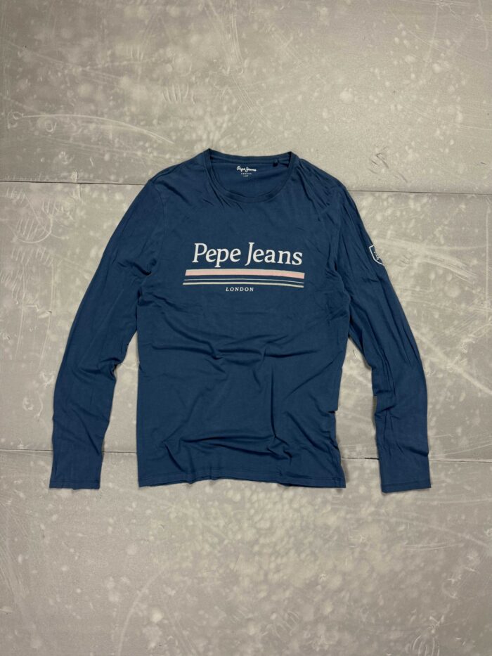 Pepe Jeans longsleeve z dużym printem (L)