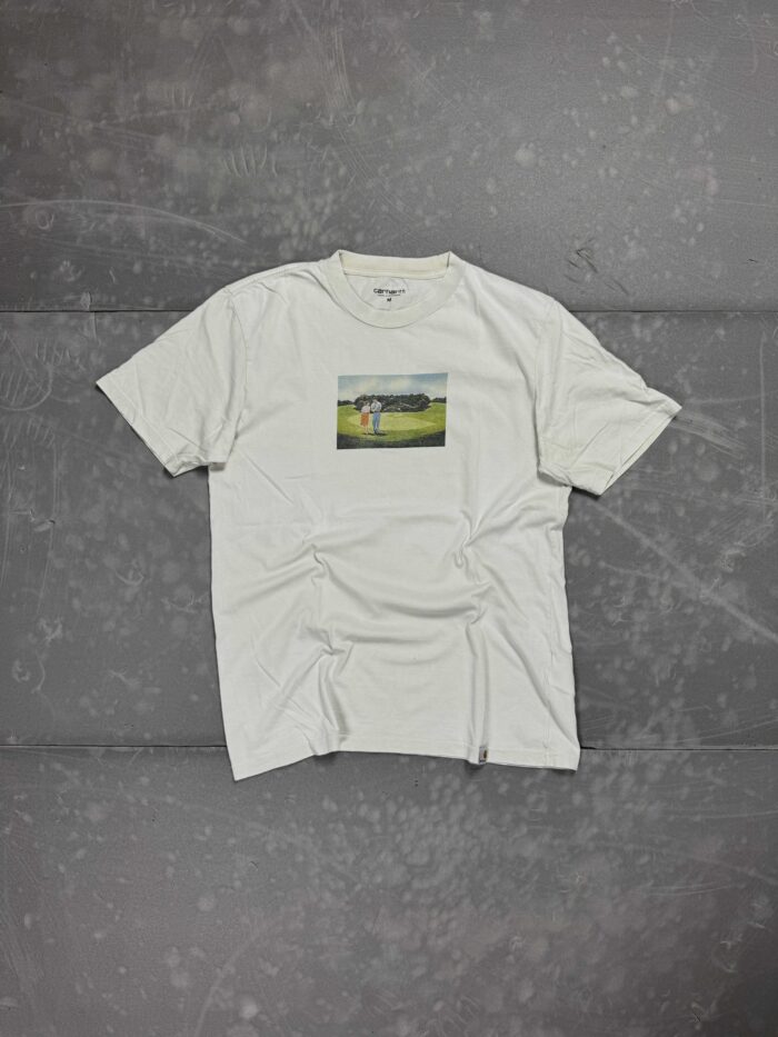 Carhartt T-shirt z dużym printem (M)