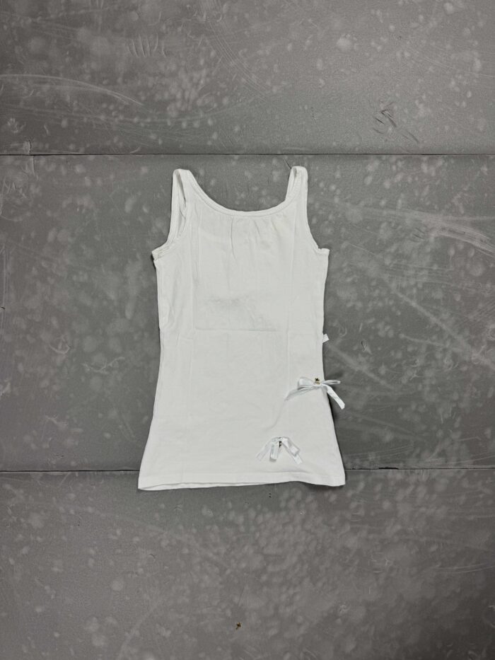 Vintage y2k coquette bluzka tank top (S) - obrazek 2