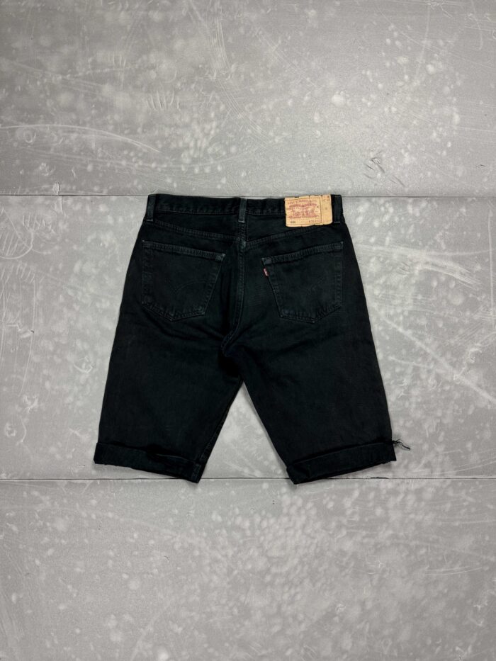 Levi's 501 krótkie spodenki jeansowe denim szorty washed (33x30) - obrazek 2