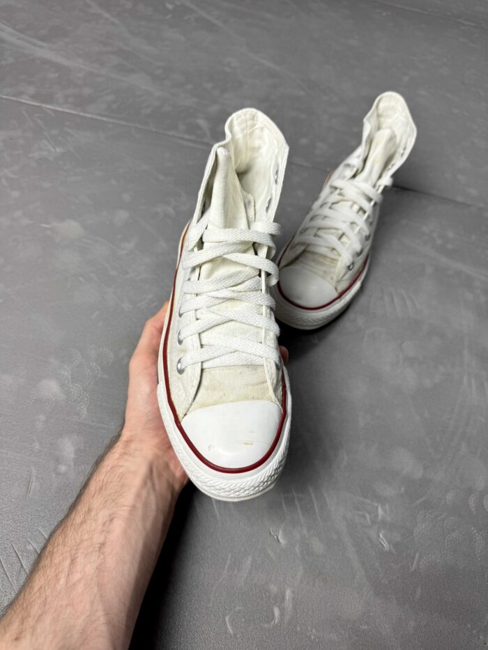 Converse trampki białe wysokie buty sneakersy (40) - obrazek 7