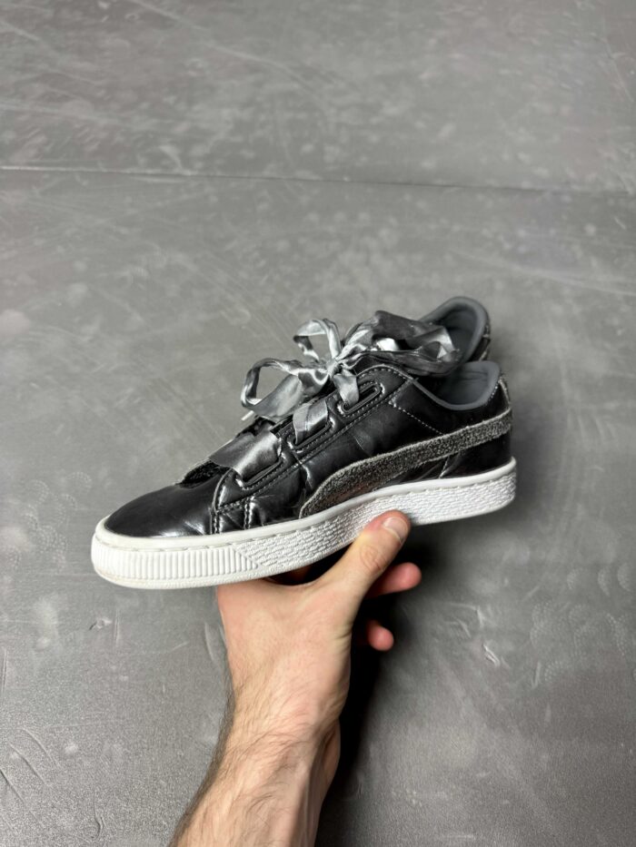 Puma Basket Heart Lunar buty sneakersy z kokardką (35.5) - obrazek 10