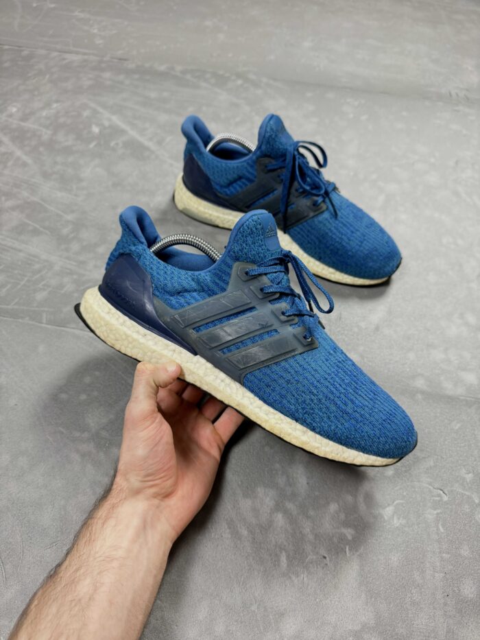 Adidas Ultraboost buty sportowe sneakersy niebieskie (44) - obrazek 4