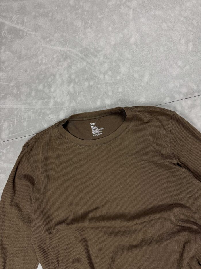 GAP longsleeve T-shirt blank cienki sweterek (M) - obrazek 3