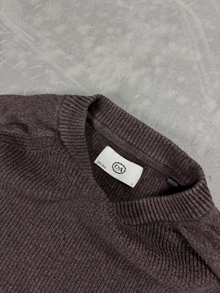 C&A washed boxy blank crewneck (L) - obrazek 4