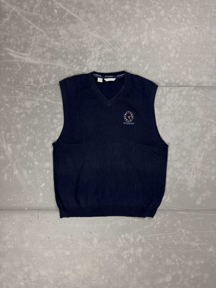 Vintage 90s sweter kamizelka vest (M/L)